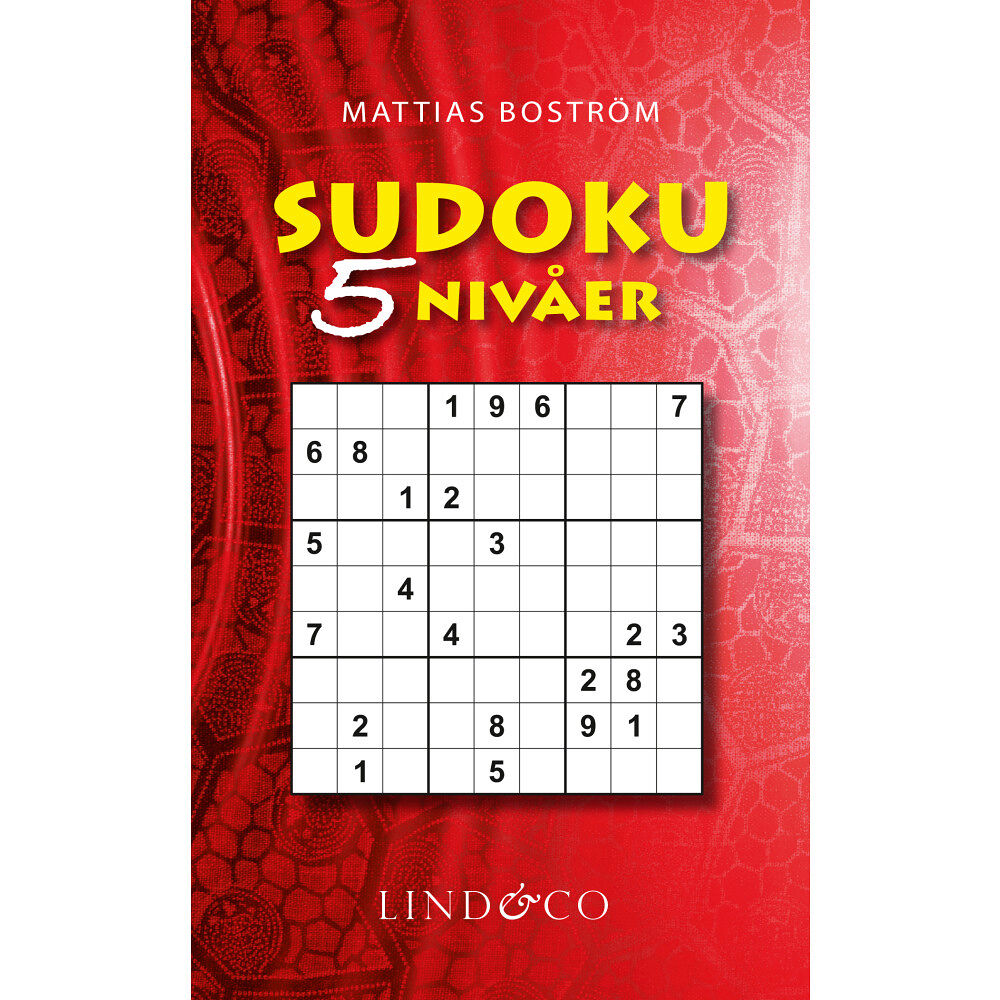 Mattias Boström Sudoku : 5 nivåer (pocket)