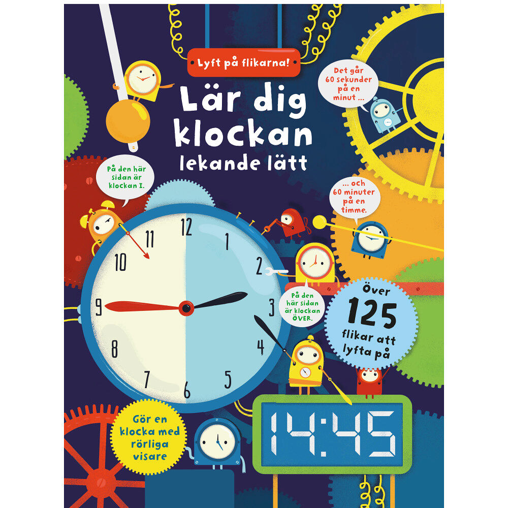 Rosie Hore Lär dig klockan (bok, board book)