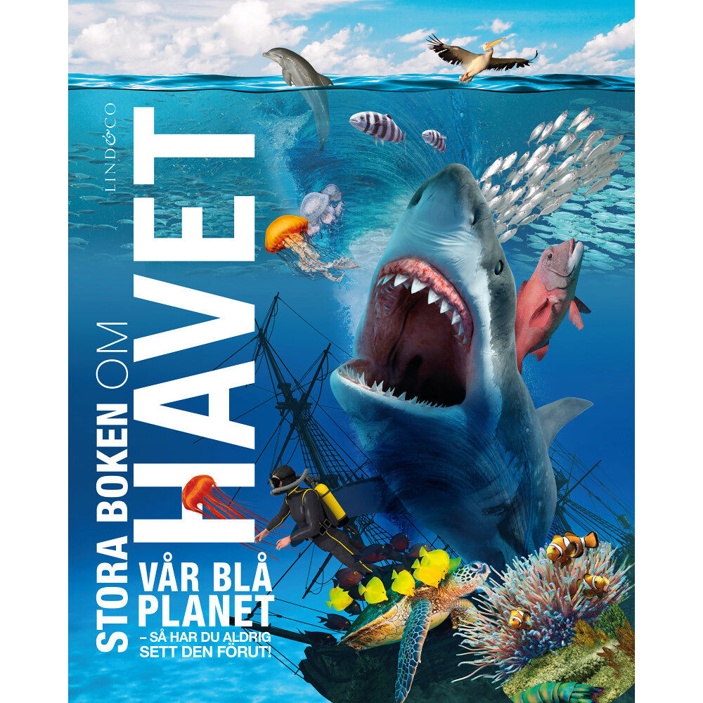 Derek Harvey Stora boken om havet (inbunden)