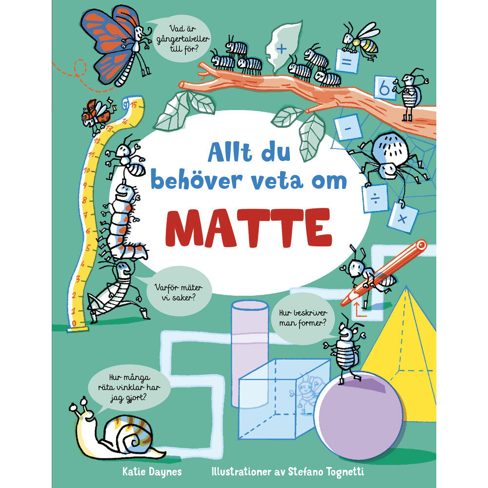 Katie Daynes Allt du behöver veta om matte (bok, kartonnage)