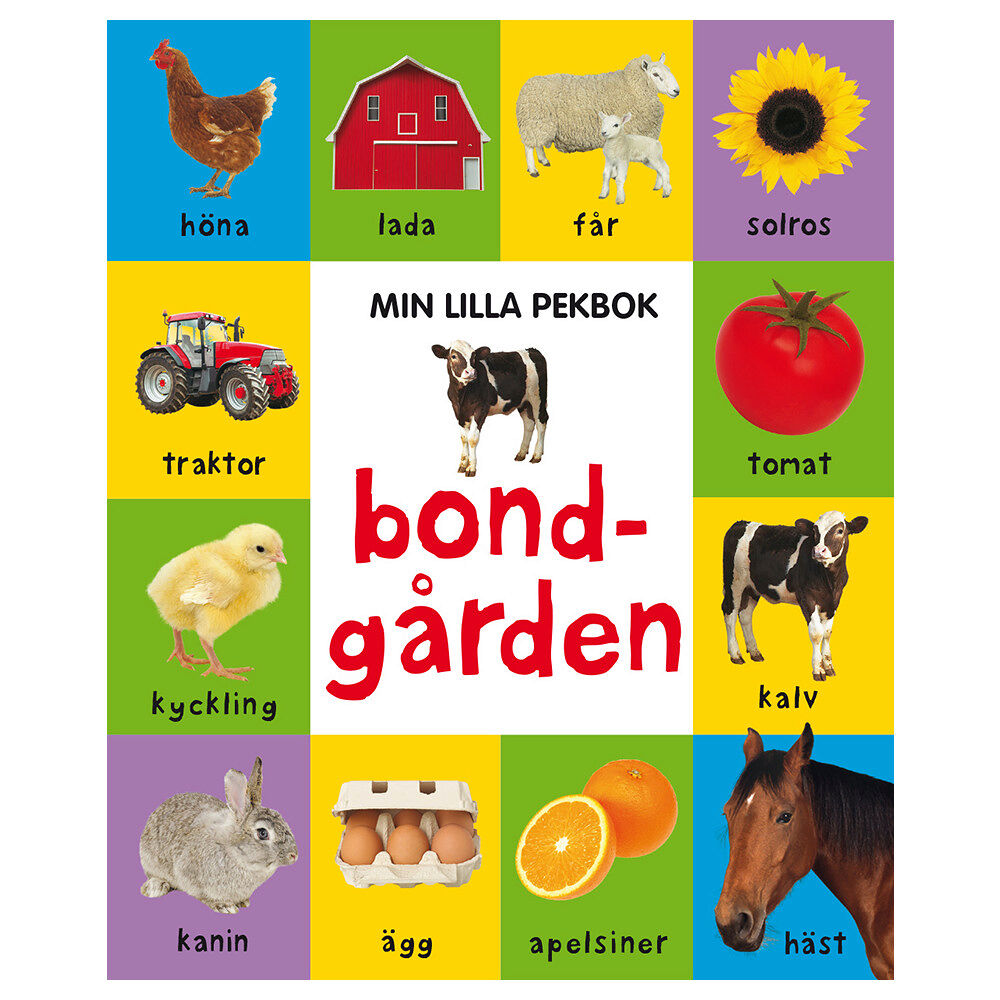 Tukan Förlag Min lilla pekbok : bondgården (bok, board book)