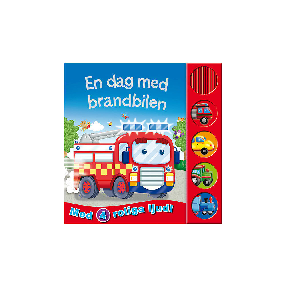 Tukan Förlag En dag med brandbilen (bok, board book)