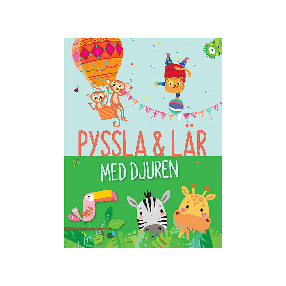 Tukan Förlag Pyssla & lär med djuren (häftad)