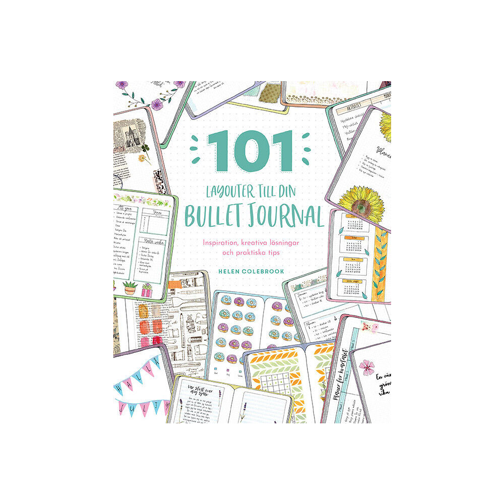 Helen Colebrook 101 layouter till din bullet journal (häftad)