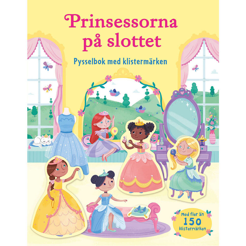 Caroline Young Prinsessorna på slottet : pysselbok med klistermärken (häftad)