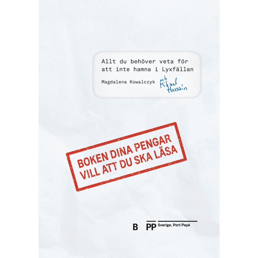 Mikael Hussain Boken dina pengar vill att du ska läsa (inbunden)