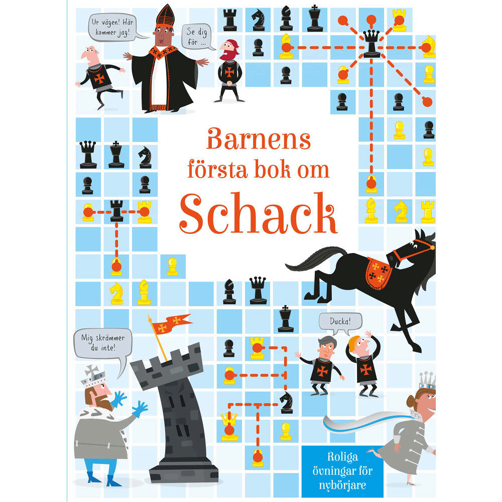 Lucy Bowman Barnens första bok om schack (inbunden)