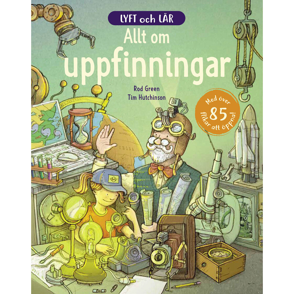 Lind & Co Lyft och lär : allt om uppfinningar (bok, board book)