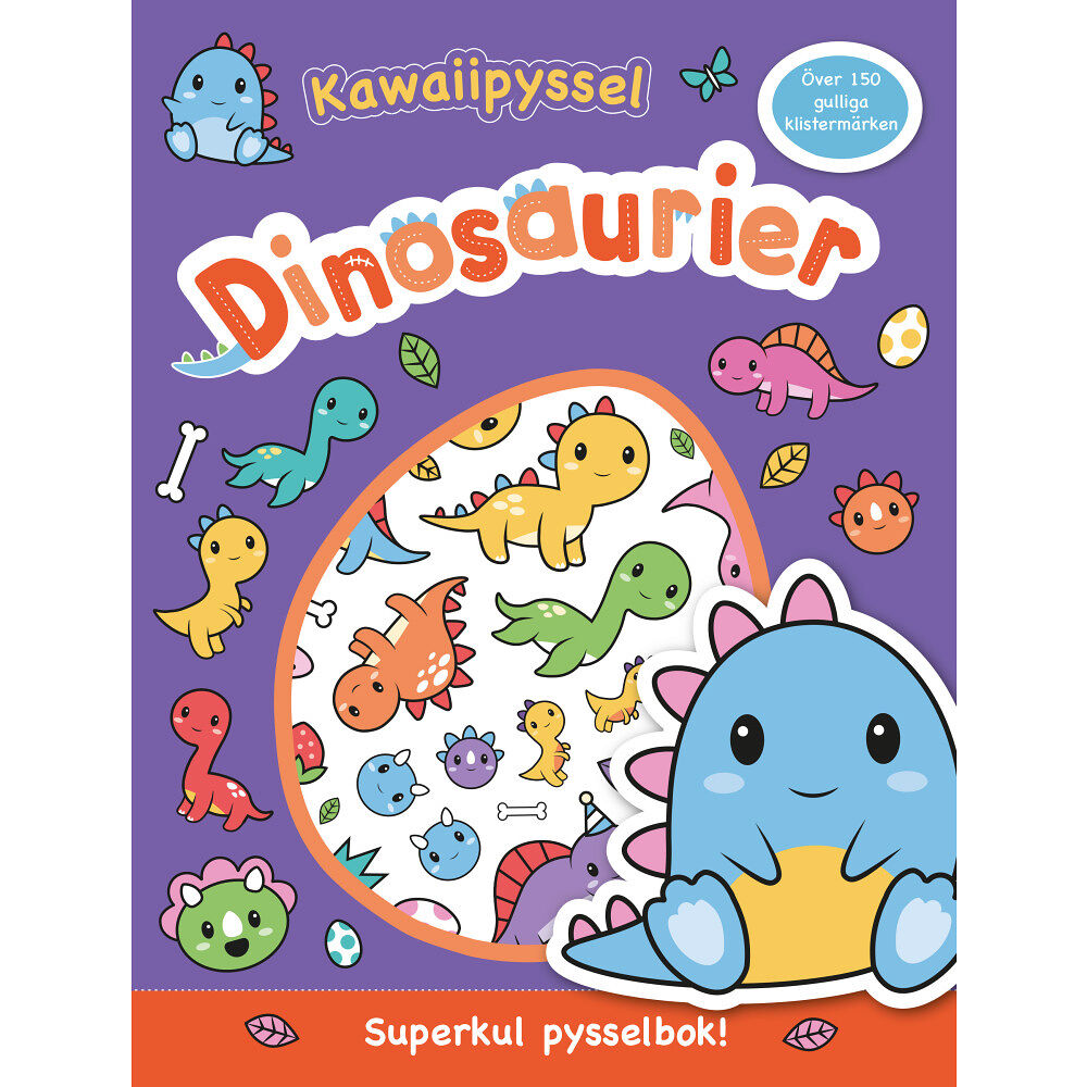 Lind & Co Kawaiipyssel : Dinosaurier (häftad)