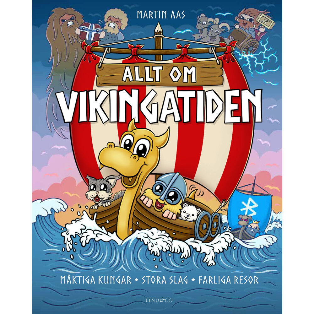 Martin Aas Allt om vikingatiden : Mäktiga kungar, stora slag (inbunden)