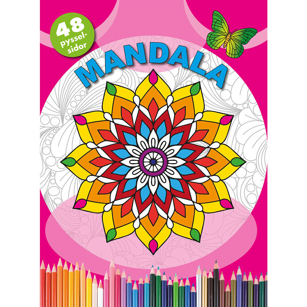 Tukan Förlag Mandala (rosa) (häftad)