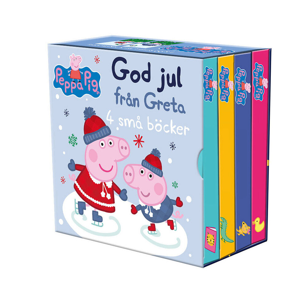 Neville Astley God jul från Greta (4 små böcker) (bok, board book)