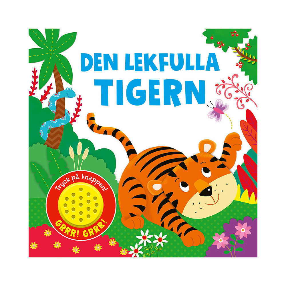 Tukan Förlag Den lekfulla tigern (bok, board book)