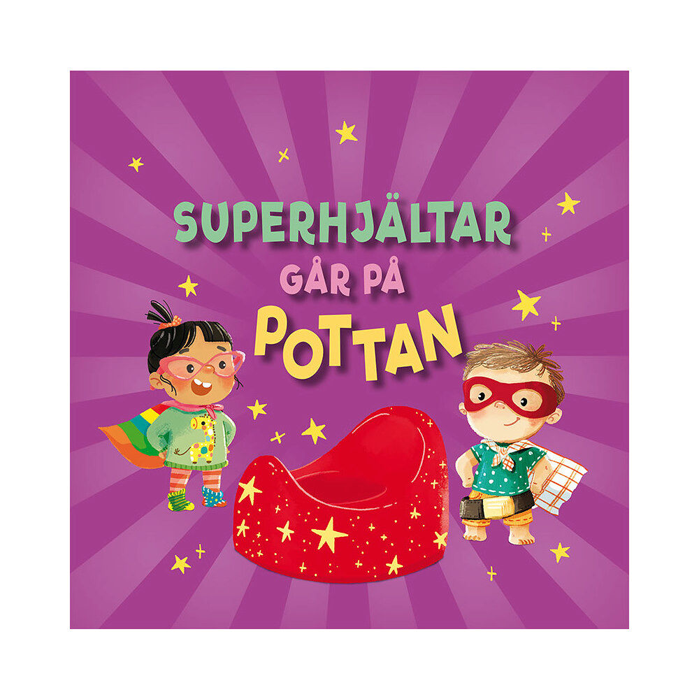 Tukan Förlag Superhjältar går på pottan (bok, board book)
