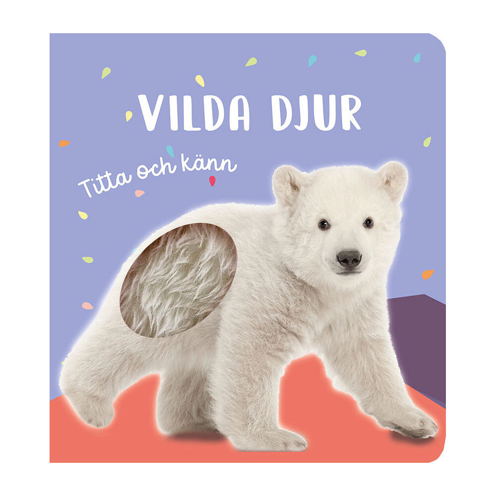 Tukan Förlag Titta och känn. Vilda djur (bok, board book)