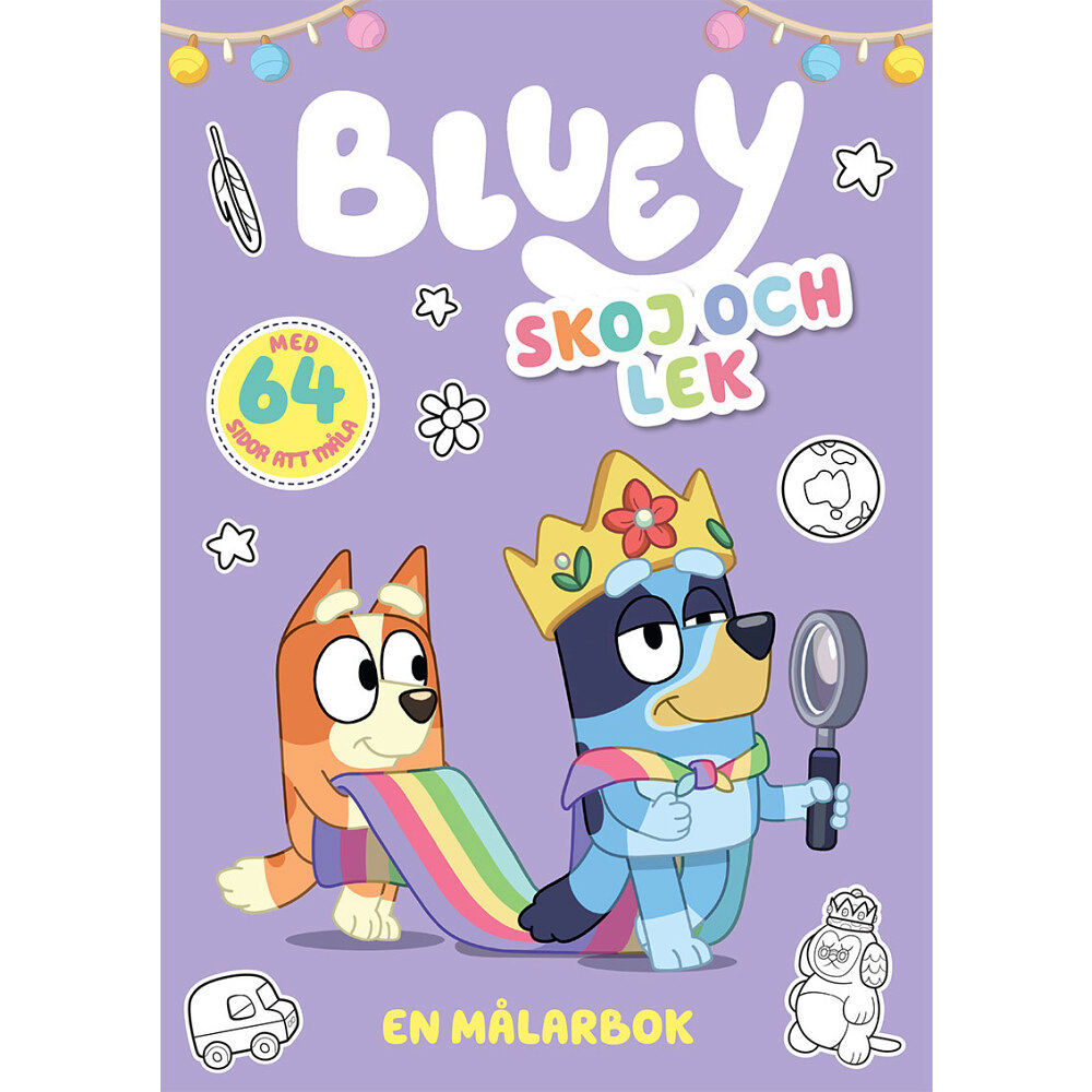 Tukan Förlag Bluey. Skoj och lek - en målarbok (häftad)