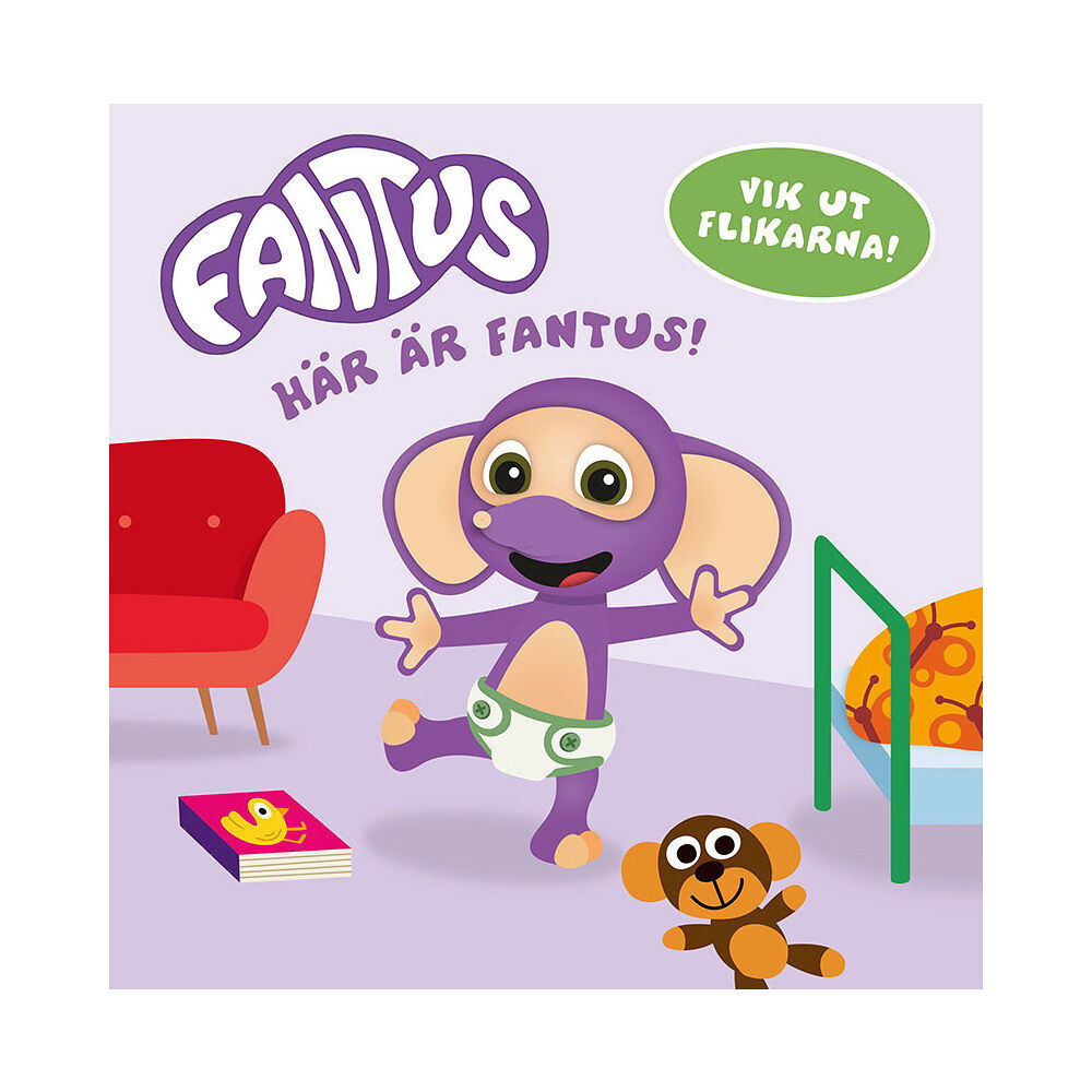 Tukan Förlag Här är Fantus! (bok, board book)