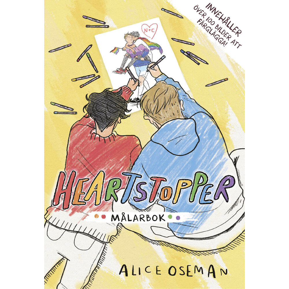 Alice Oseman Heartstopper Målarbok (häftad)