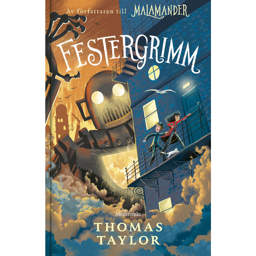 Modernista Festergrimm (bok, kartonnage)