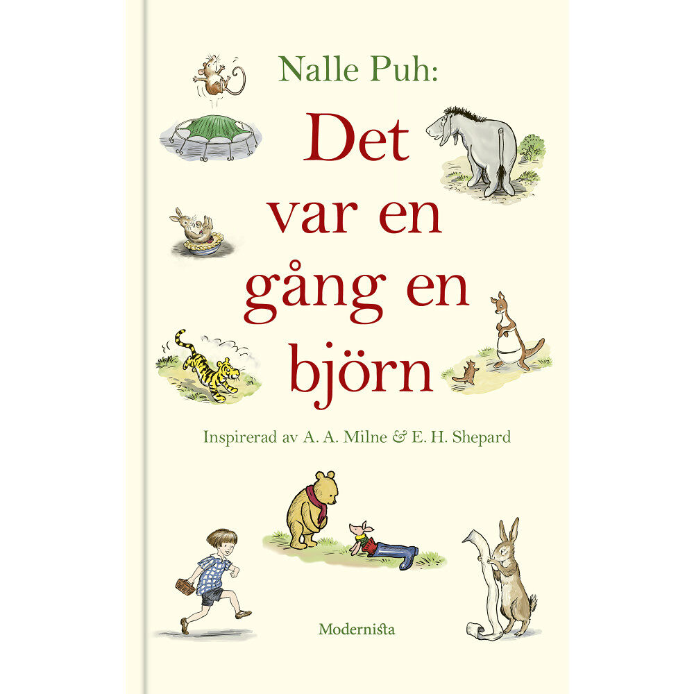 A. A. Milne Det var en gång en björn (bok, kartonnage)