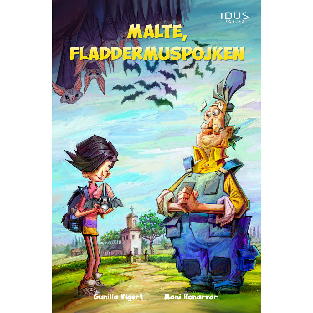 Idus Förlag Malte, fladdermuspojken (inbunden)