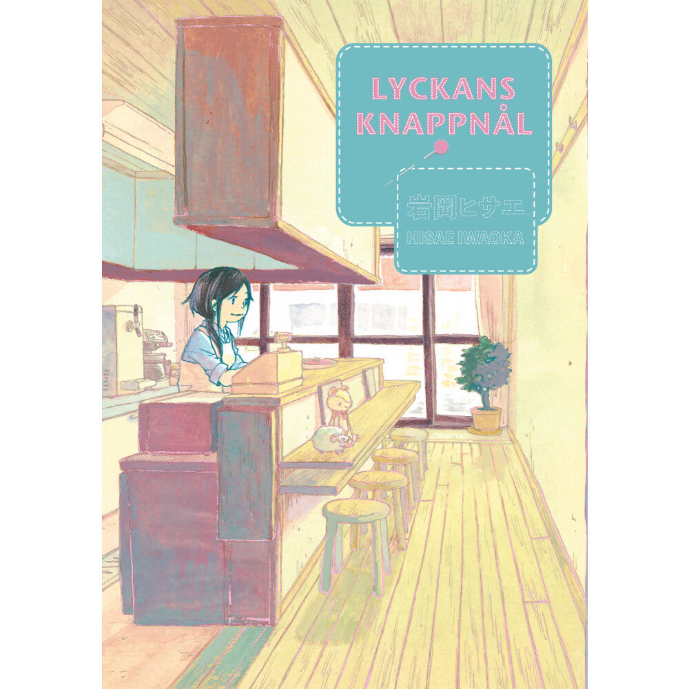 Hisae Iwaoka Lyckans knappnål (bok, danskt band)