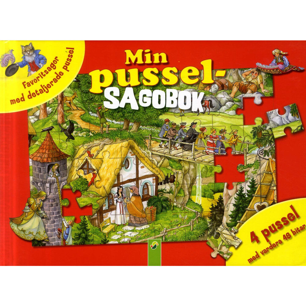 Stevali Min pusselsagobok (bok, board book)