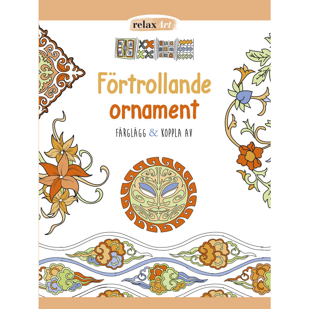 Stevali Förtrollande ornament : färglägg & koppla av (häftad)