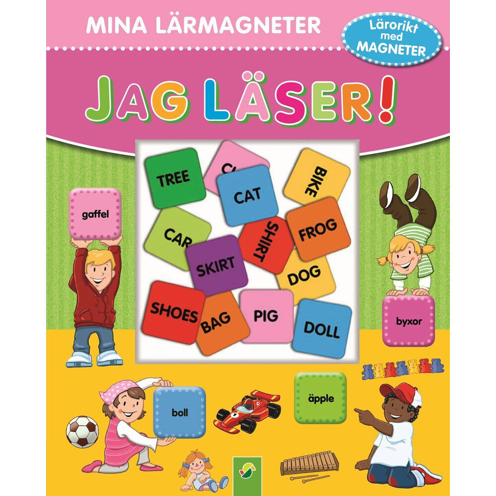 Christina Braun Jag läser. Skoj med magneter (bok, board book)