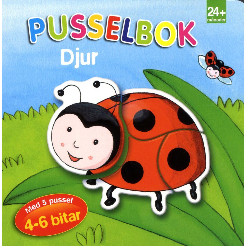 Stevali Pusselbok djur (bok, board book)