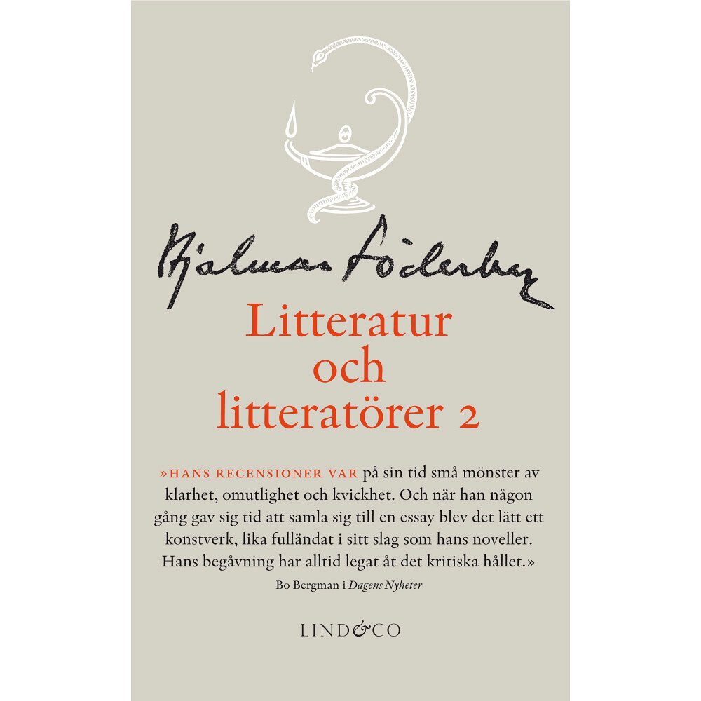 Hjalmar Söderberg Litteratur och litteratörer 2. Litteraturkritik (inbunden)