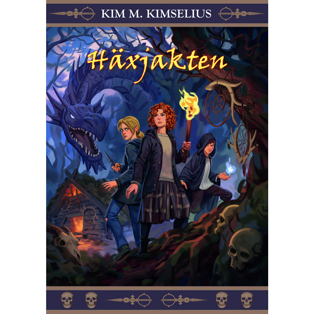 Kim M. Kimselius Häxjakten (bok, kartonnage)