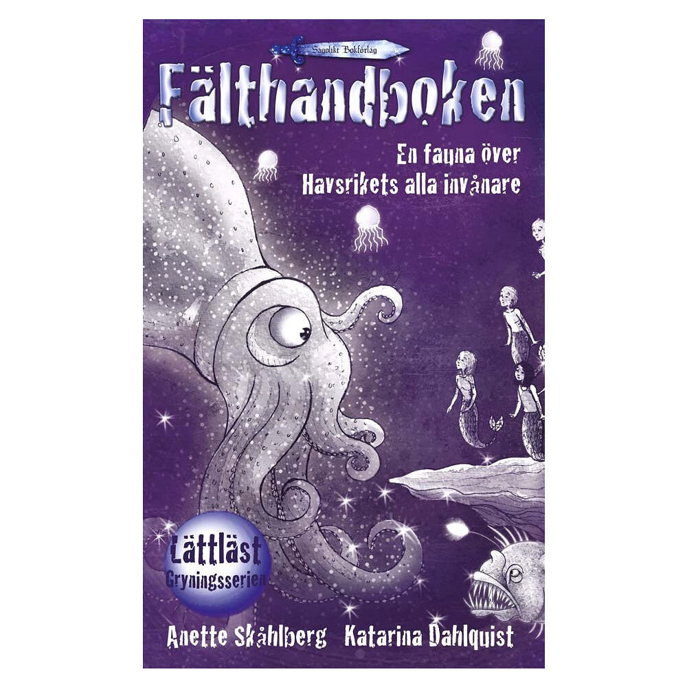 Sagolikt Bokförlag Fälthandboken - en fauna över Havsrikets alla invånare (bok, danskt band)