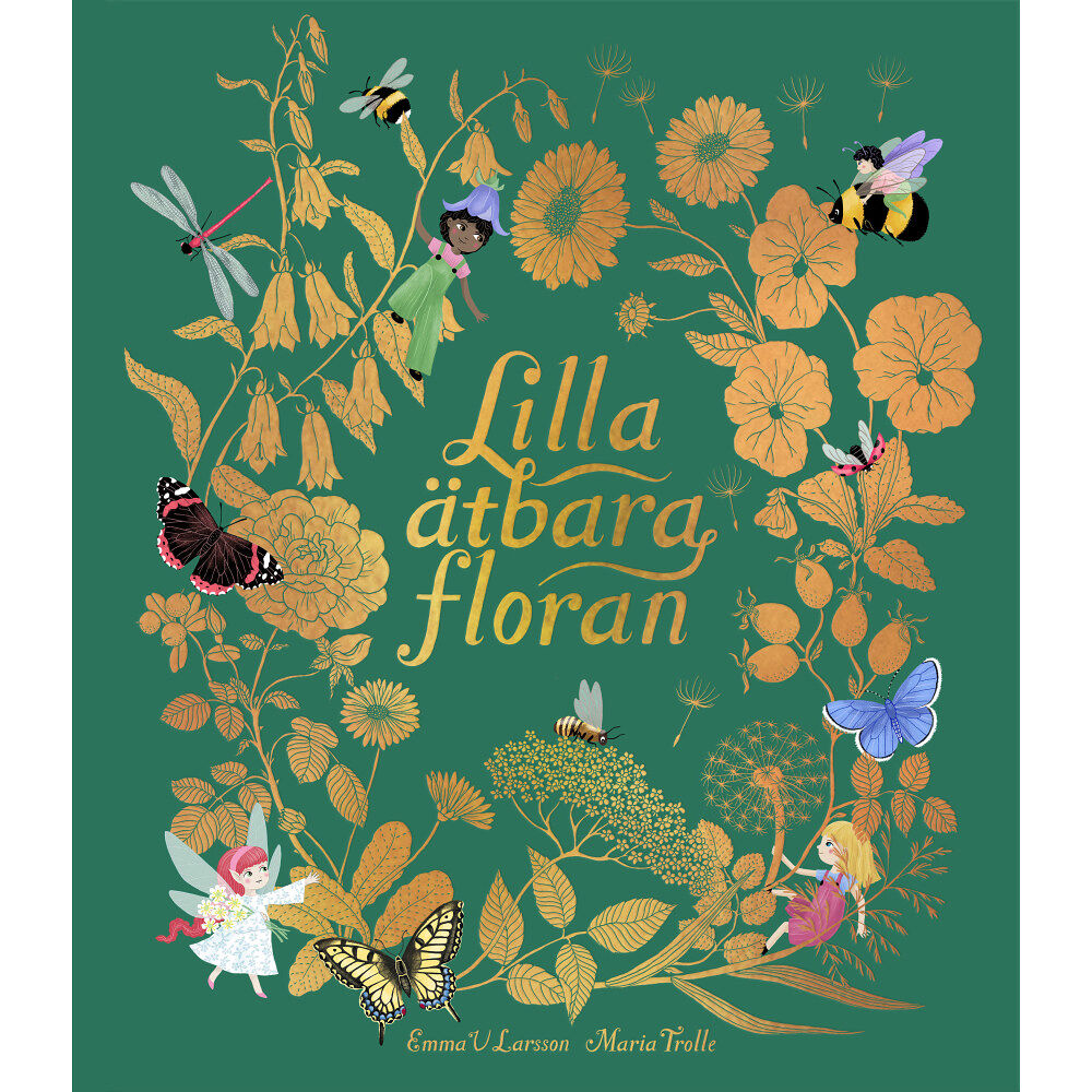 Emma V. Larsson Lilla ätbara floran (inbunden)