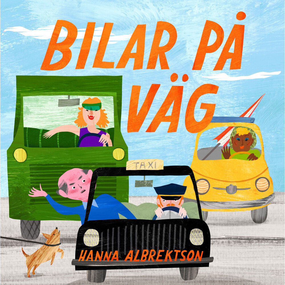 Hanna Albrektson Bilar på väg (bok, board book)