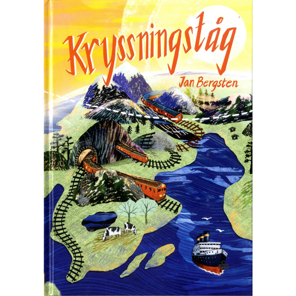 Jan Bergsten Kryssningståg : en spårburen semester (bok, kartonnage)
