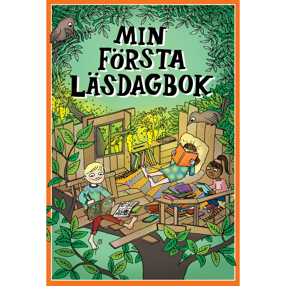 En bok för alla Min första läsdagbok (inbunden)