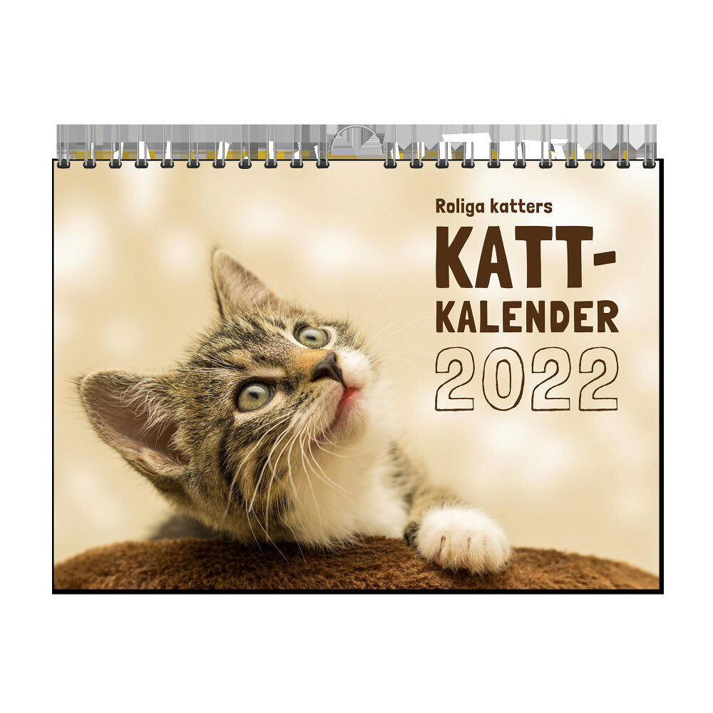 Pug Förlag Roliga katters kattkalender 2022 (bok)