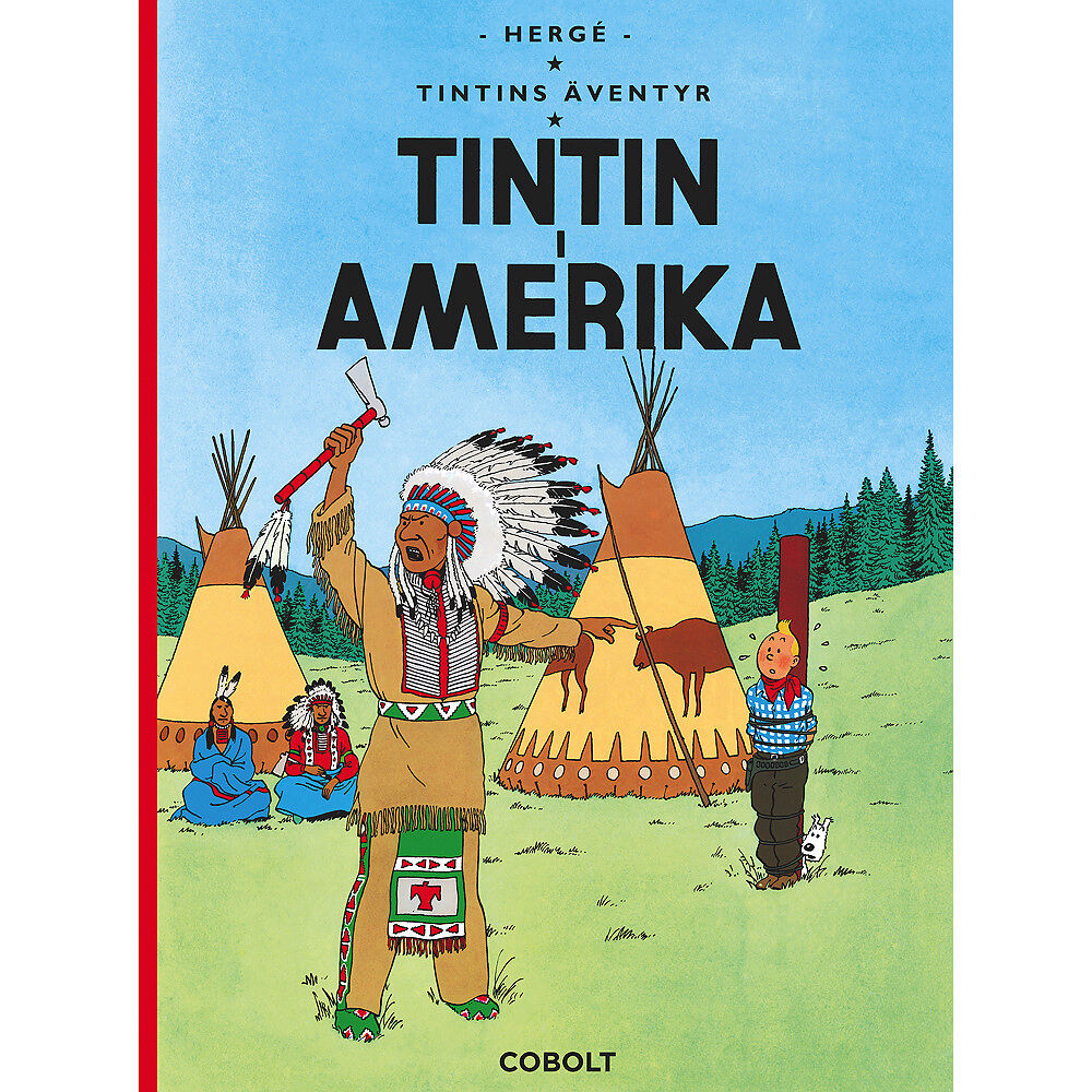 Cobolt Förlag Tintin i Amerika (inbunden)