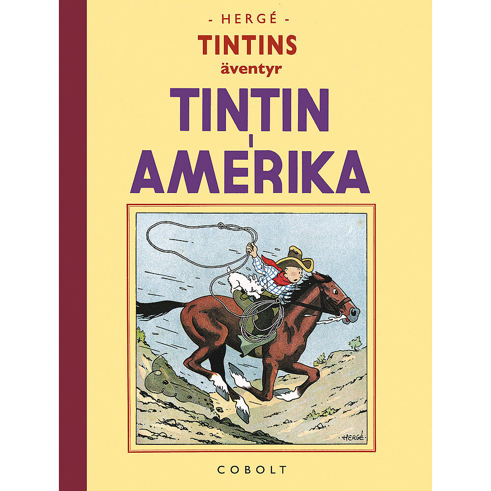 Cobolt Förlag Tintin i Amerika (inbunden)