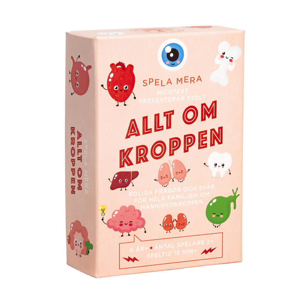 Nicotext Spela mera: Allt om kroppen (bok)