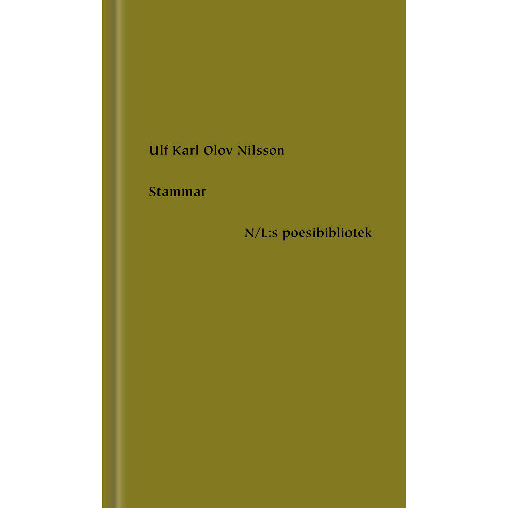 Ulf Karl Olov Nilsson Stammar (inbunden)