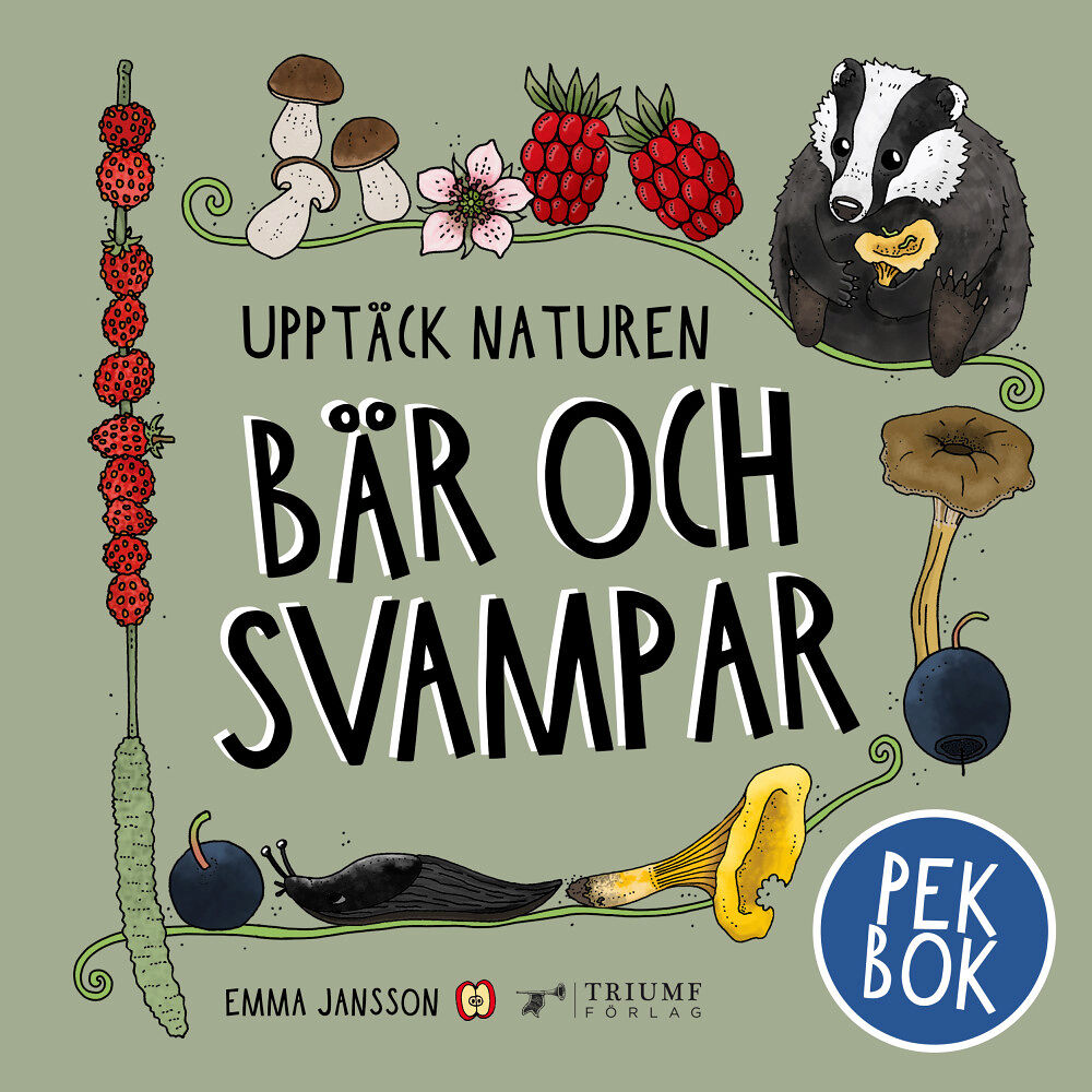 Emma Jansson Svampar - pekbok (inbunden)