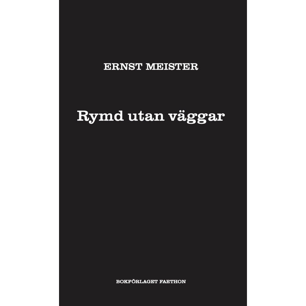 Ernst Meister Rymd utan väggar (bok, danskt band)