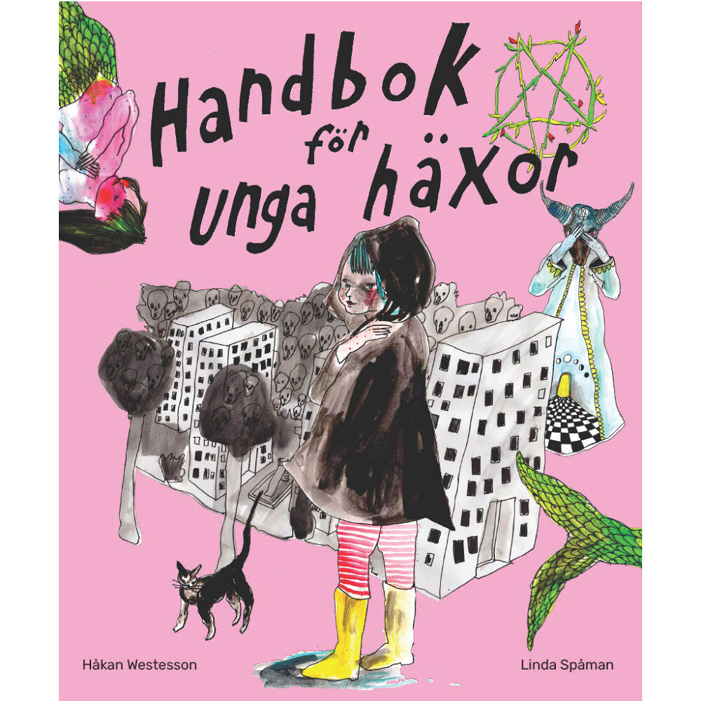 Håkan Westesson Handbok för unga häxor (bok, danskt band)