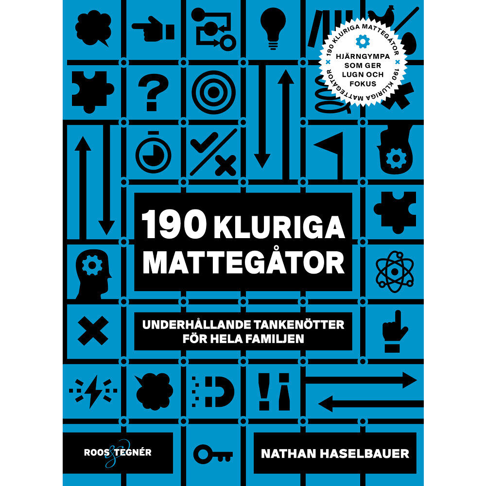 Nathan Haselbauer 190 kluriga mattegåtor : underhållande tankenötter för hela familjen (häftad)