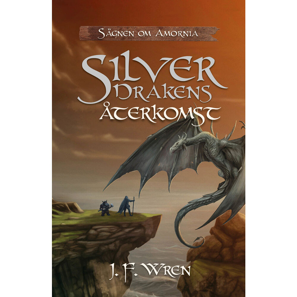 J. F. Wren Silverdrakens återkomst (bok, kartonnage)