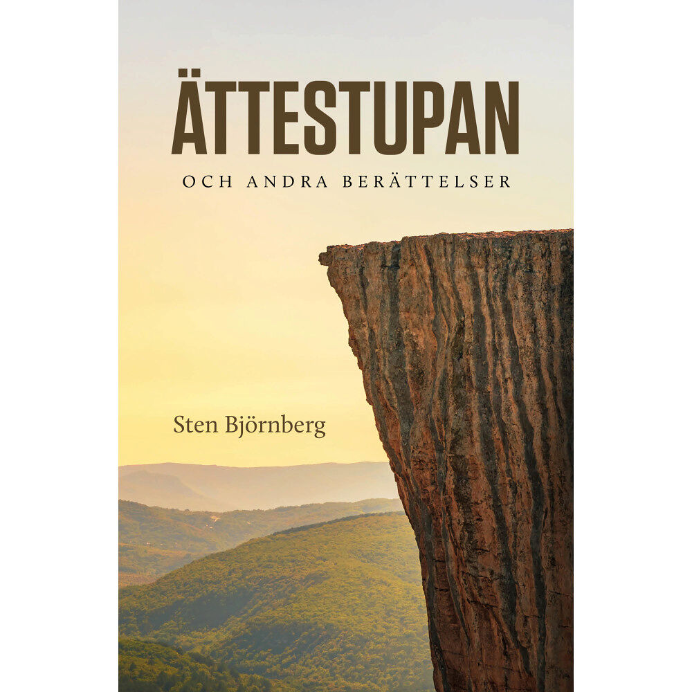 Sten Björnberg Ättestupan och andra berättelser (bok, danskt band)