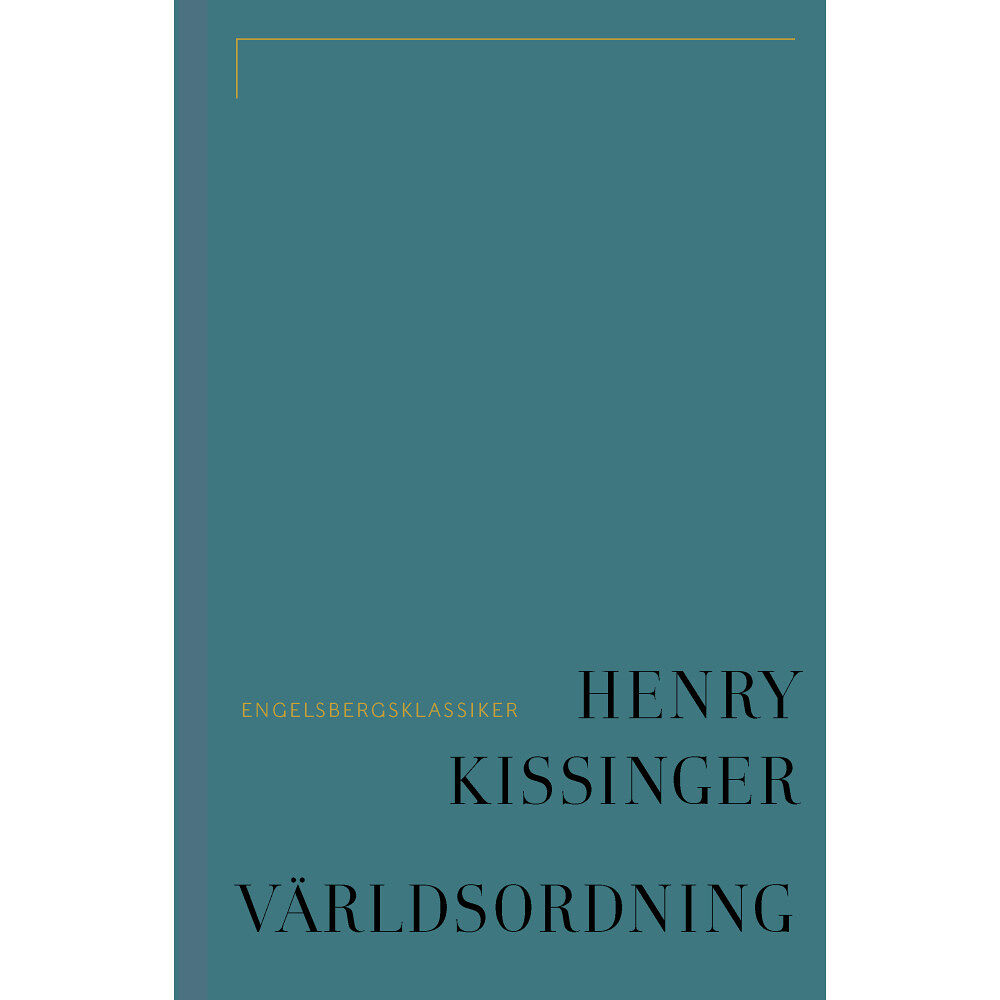 Henry Kissinger Världsordning (bok, klotband)