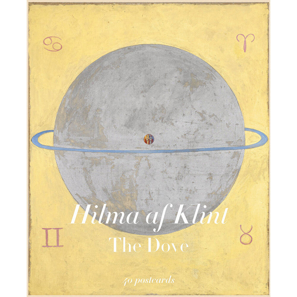 Bokförlaget Stolpe Hilma af Klint: The Dove - Vykortslåda (bok)